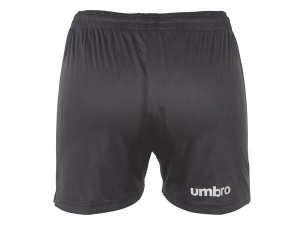 UMBRO Core Shorts W Sort 32 Teknisk spillershorts dame
